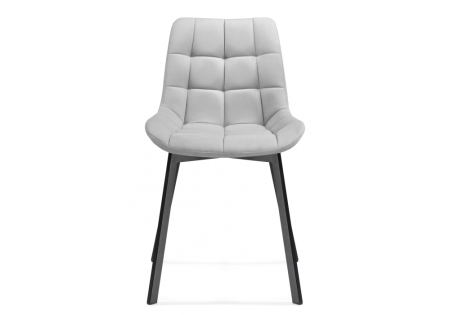 Стул на металлокаркасе Стронг 4 шт светло-серый, черный Стул на металлокаркасе Стронг 4 шт светло-серый, черный