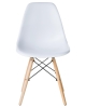 Набор 4 шт Стул обеденный DSW, ножки светлый бук белый (W-02)