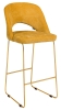 Кресло бар Lars Желт/Линк золото