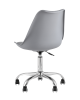 Стул офисный BLOK NEW пластиковый серый