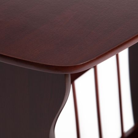 Журнальный столик с газетницей SR-0939-3 дерево, 61*33*56 см, орех (Walnut)