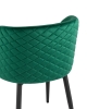 Стул Оскар велюр изумрудный 4 шт.