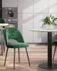 Стул Меган велюр зеленый