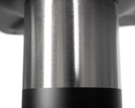 Подстолье обеденное LORENZO черный и хромированный