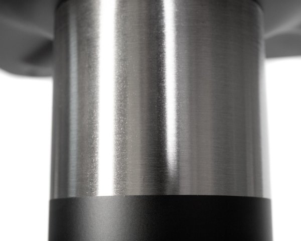 Подстолье обеденное LORENZO черный и хромированный