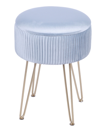 Пуф Астор светло-голубой