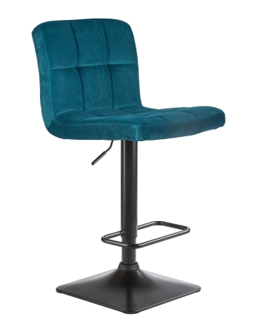 Набор 2 шт Стул барный DOMINIC, морской волны велюр (MJ9-99)