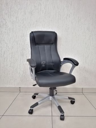 Кресло для руководителя K-148 черная экокожа фото в интернет-магазине Stoolmarket
