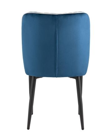 Стул Лоренс велюр синий