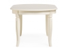 Стол деревянный Aviano овальный слоновая кость
