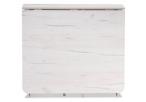 Стол деревянный Йентель 170х85х76 дуб крафт белый