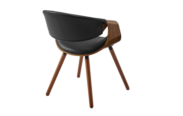 Стул JY1829 черный, орех