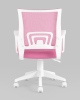 Кресло офисное ST-BASIC-W TopChairs розовый крестовина пластик белый