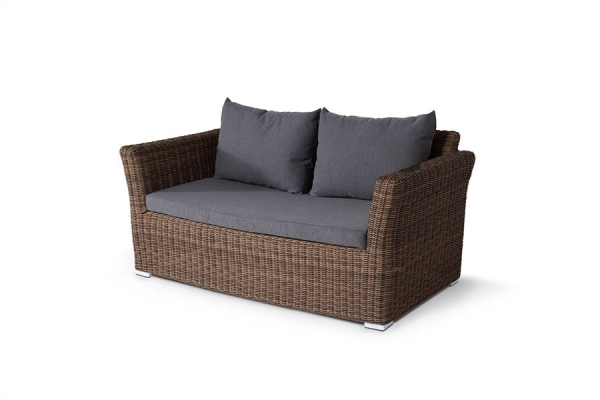 Лаунж-зона "Капучино Сингл" из искусственного ротанга, цвет коричневый