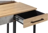 Стол рабочий Loft дуб натуральный, бетон