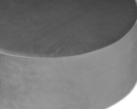 Пуф DANNY черный, серый велюр MJ9-75