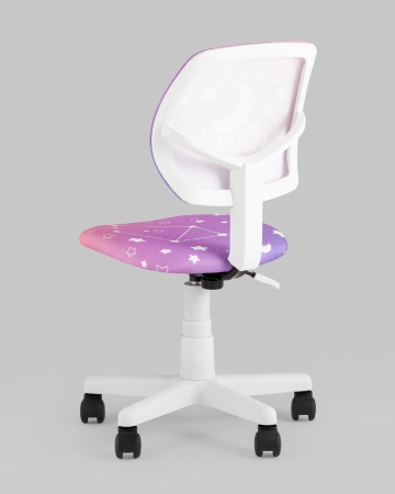 Кресло компьютерное детское ЛОЛО Starry Night пластик белый