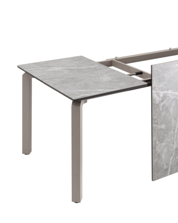 Стол обеденный Varden раскладной 180-240х90 см керамика серый