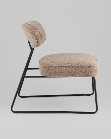 Кресло лаунж Kate бежевый