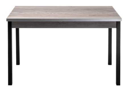 Деревянный стол Оригон навара, черный матовый