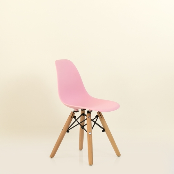 Стул N-1 Eames Style детский розовый