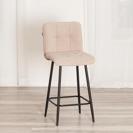 Полубарный стул Медео темно-бежевый