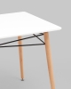 Стол Eames DSW Rectangle New 120*80 белый