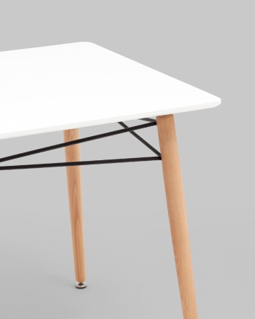 Стол Eames DSW Rectangle New 120*80 белый