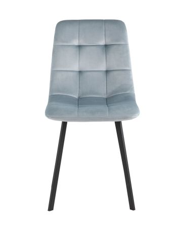 Стул Chilly велюр серо-голубой