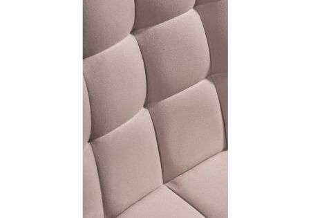 Стул Челси латте, черный