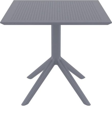 Стол пластиковый Sky Table 80 серый