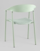 Стул Eila с подушкой пластик зеленый