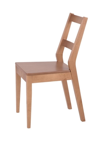 Стул Крафт жесткий, светлый орех