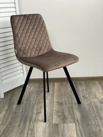 Стул DAIQUIRI BLUVEL-38 латте, велюр