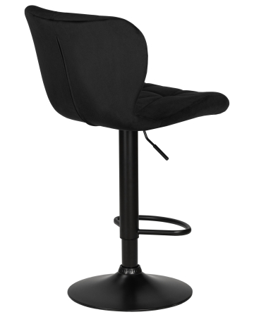 Стул барный BARNY черный велюр MJ9-101