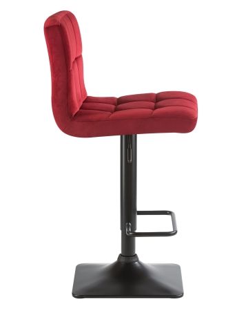 Стул барный DOMINIC бордо велюр MJ9-43