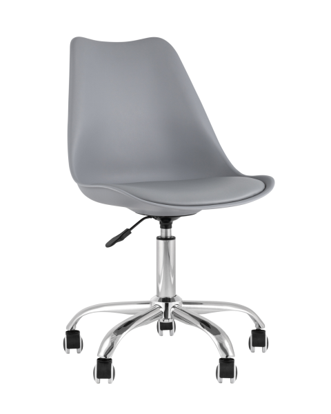 Стул офисный BLOK NEW пластиковый серый