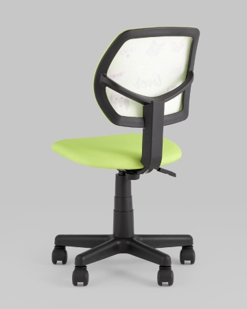 Кресло компьютерное детское ЛОЛО Pet Lover зеленый