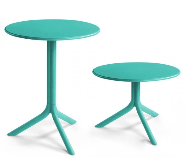 Стол пластиковый обеденный Spritz + Spritz Mini ментоловый