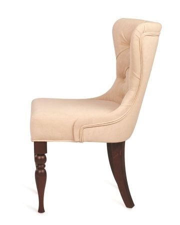 Кресло Вальс темный тон, RS3 кремовый