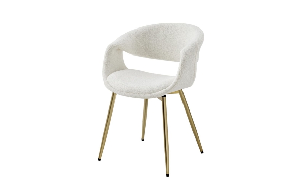 Стул JY1829Q-T белый, золотой Стул JY1829Q-T белый, золотой