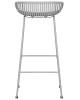 Стул барный FRANK светло-серый