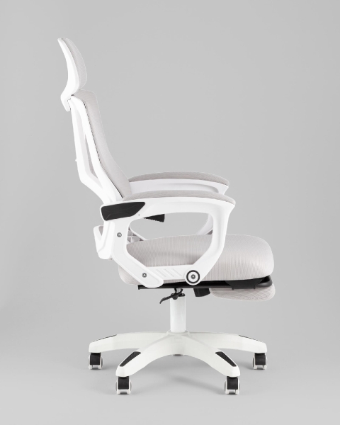 Кресло офисное TopChairs Vecto серый