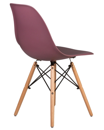 Стул обеденный DSW ножки светлый бук, пыльная роза NX-P-11