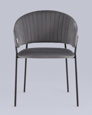 Стул Бруно ткань серый