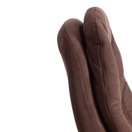Кресло COMFORT LT флок коричневый