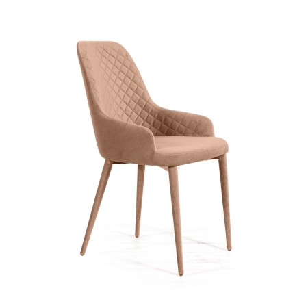 Стул Douglas ромб, бархат бежевый Стул Douglas ромб, бархат бежевый