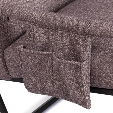 Кресло Чарли Люкс розовое