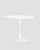 Стол Tulip D90 белый
