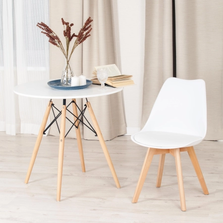 Стул TULIP (mod. 73) белый